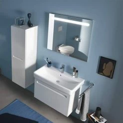Duravit No.1 800 x 700mm Illuminated LED Mirror - N17952000000000 -Bathroom Mirrors Shop N17952000000000 D2 460