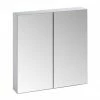 Tavistock Observe Double Door Mirror Cabinet - Gloss White