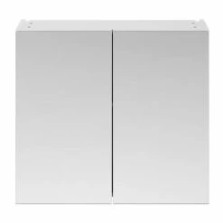 Brooklyn 800mm Gloss White Bathroom Mirror Cabinet - 2 Door -Bathroom Mirrors Shop OFF119 d2 460