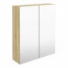 Hudson Reed 600mm Natural Oak 50/50 Mirror Unit 1 Hudson Reed 600mm Natural Oak 50/50 Mirror Unit -Bathroom Mirrors Shop OFF317 np