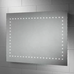 Sensio Bronte 800 x 600mm LED Border Mirror with Demister Pad - SE30576C0.1 -Bathroom Mirrors Shop SE30576C01 D1 460