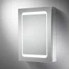 Sensio Belle Dual-Lit LED Mirror Cabinet with Demister Pad & Shaving Socket - SE30796C0