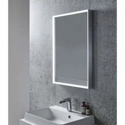 Tavistock Pitch LED Illuminated Mirror with Bluetooth -Bathroom Mirrors Shop SLE530 D1 460