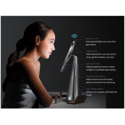 Simplehuman Sensor Mirror Hi-Fi with Alexa Built-In - ST3044 -Bathroom Mirrors Shop ST3044 D1 460