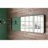 Venice Black Frame 1500 x 500mm Rectangular Mirror