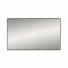 Venice Black 1200 x 700mm Rectangular Mirror
