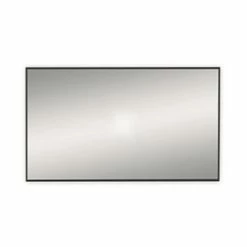 Venice Black 1200 x 700mm Rectangular Mirror