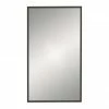 Venice Black 400 x 700mm Rectangular Mirror -Bathroom Mirrors Shop VENR4070BLK P