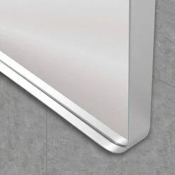 Venice White Frame 1500 x 500mm Rectangular Mirror -Bathroom Mirrors Shop VENWF5075 D1 460 1