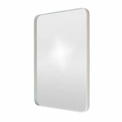 Venice White Frame 500 x 750mm Rectangular Mirror