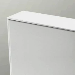 Venice White Frame 1000 x 700mm Rectangular Mirror -Bathroom Mirrors Shop VENWF6080 D2 460