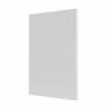Venice White Frame 700 x 900mm Rectangular Mirror