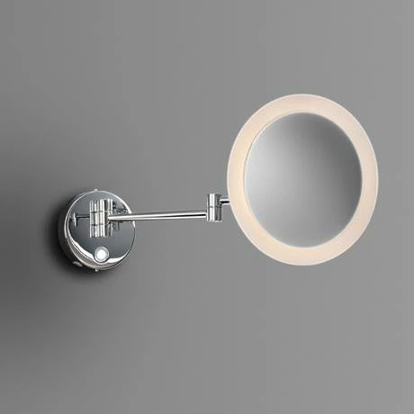 VNCMRND_D1_460.jpg Venice Chrome Round 3x Magnifying LED Cosmetic Mirror -Bathroom Mirrors Shop VNCMRND D1 460