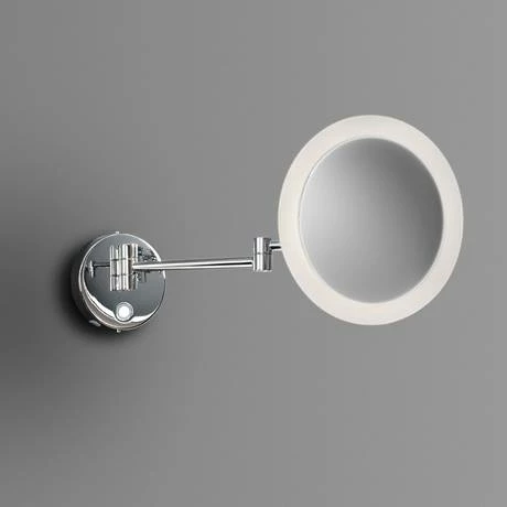 VNCMRND_D2_460.jpg Venice Chrome Round 3x Magnifying LED Cosmetic Mirror -Bathroom Mirrors Shop VNCMRND D2 460