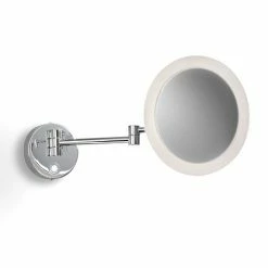 Venice Chrome Round 3x Magnifying LED Cosmetic Mirror