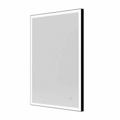 Venice Black 1000 x 700mm LED Illuminated Mirror with Demister Pad