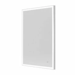 Venice Chrome 1000 x 700mm LED Illuminated Mirror with Demister Pad