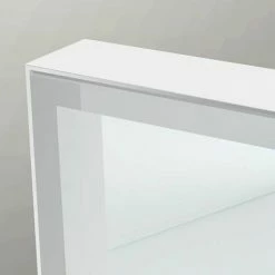 Venice White 1000 x 700mm LED Illuminated Mirror with Demister Pad -Bathroom Mirrors Shop VNLEDWHI D2 460