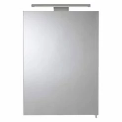Croydex Madison Hang N Lock Single Door Illuminated Mirror Cabinet with Shaver Socket 700 x 500mm - WC147369E -Bathroom Mirrors Shop WC147369E D1N 460