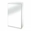 Croydex Simplicity Single Door Corner Cabinet - WC257222 -Bathroom Mirrors Shop WC257222 P