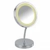 Wenko - Brolo LED Standing Mirror - Chrome - 3656360100
