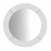 Imperial Annabel White Luxury Round Wooden Frame Mirror -Bathroom Mirrors Shop XP39030010 P
