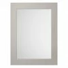 York 800 x 600mm Traditional Grey Mirror
